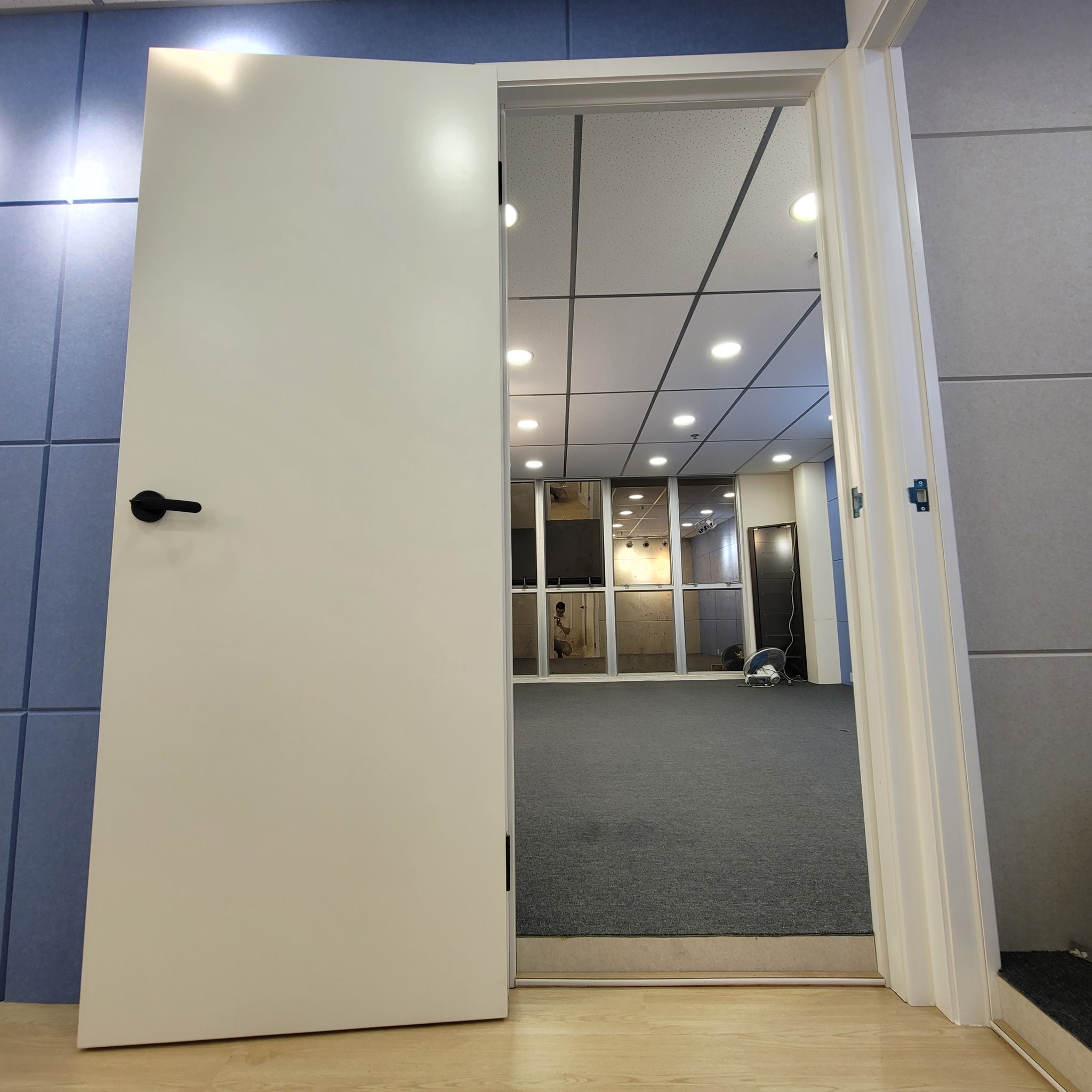 Acoustic Door Soundproof STC-35 STC-45 Steel and Fireproof – Flight ...