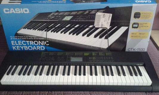 CASIO CTK-1100 61key Electronic Keyboard