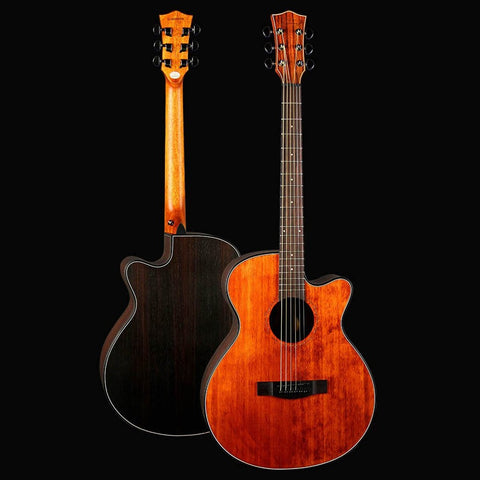 2022 Yueye Gongfang GFG vintage 40 inch wooden guitar